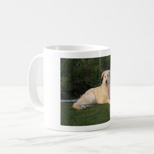 Hund entspannen kaffeetasse (Vorderseite Links)