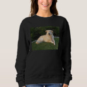 Hund entspannen sweatshirt (Vorderseite)