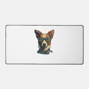 Hund entwirft eine Hommage an die Loyalsten Schreibtischunterlage