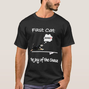Hund Fast Cat Eichhörnchen mit Thunder Shiba T-Shirt