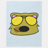 Hund Fleecedecke (Vorderseite)