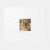 Hund Fleecedecke (Vorderseite (Horizontal))