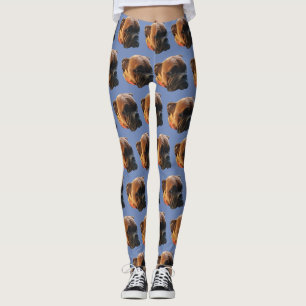 Hund Foto Boxer Welpe Leggings