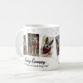 Hund Foto Name Süße Aufschrift Kaffeetasse (Vorderseite Links)
