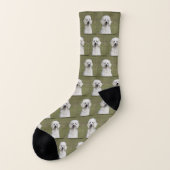 Hund Foto Poodle Welpe Pet Socken (Links - Außen)
