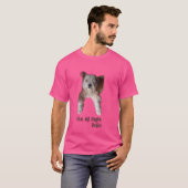 Hund, Foto und Name individuell einstellbar, T-Shirt (Vorne ganz)