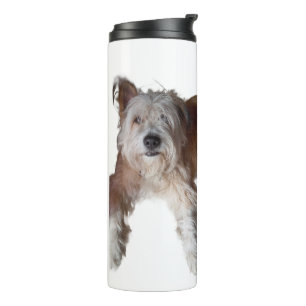 Hund, Foto und Name individuell einstellbar, Therm Thermosbecher
