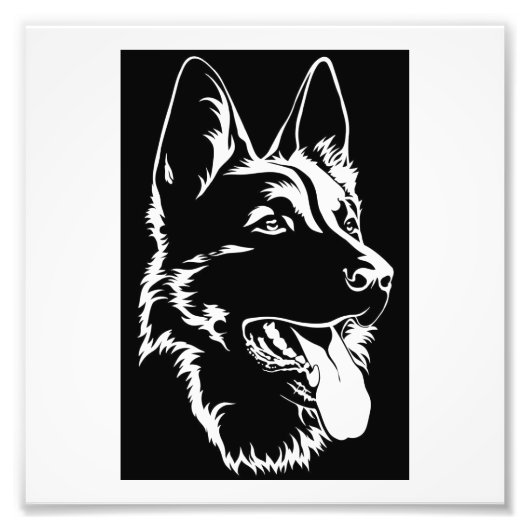 Hund Fotodruck (Vorne)