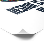 Hund Fotodruck (Ecke)