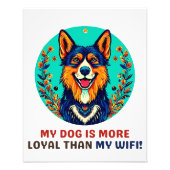 Hund Fotodruck (Vorne)