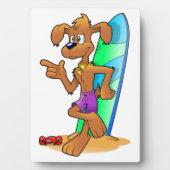 HUND FOTOPLATTE (Vorderseite)