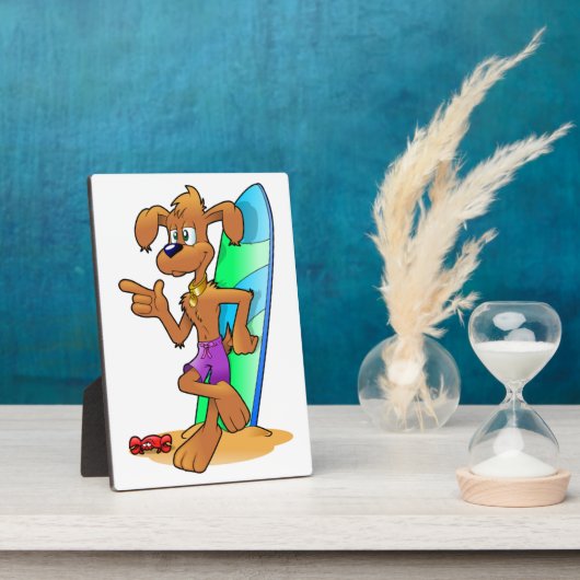 HUND FOTOPLATTE (Seite)