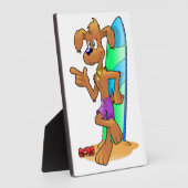 HUND FOTOPLATTE (Seite)