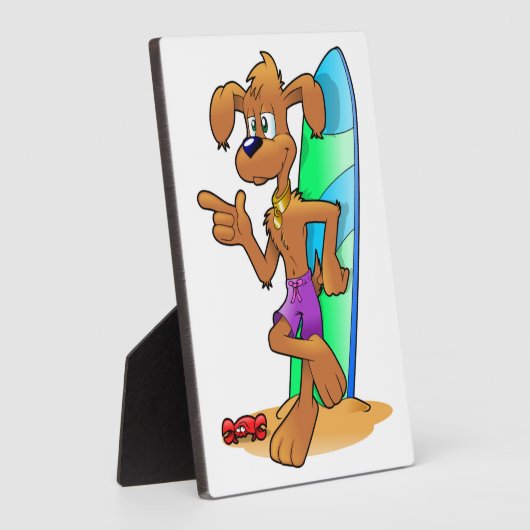 HUND FOTOPLATTE (Seite)