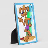 HUND FOTOPLATTE (Seite)