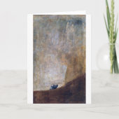 Hund, Francisco Goya Karte (Vorderseite)