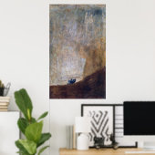 Hund, Francisco Goya Poster (Heimbüro)