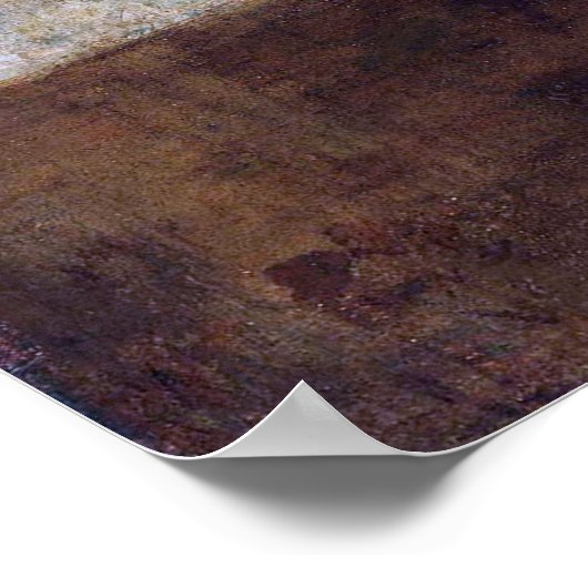 Hund, Francisco Goya Poster (Ecke)