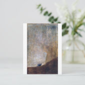 Hund, Francisco Goya Postkarte (Stehend Vorderseite)