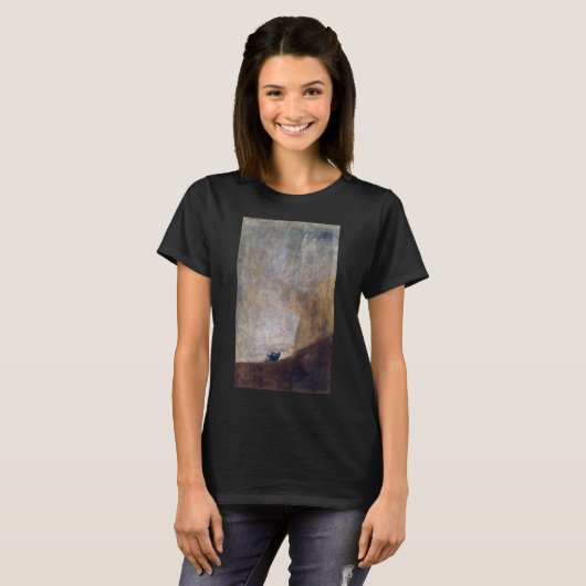 Hund, Francisco Goya T-Shirt (Vorne ganz)