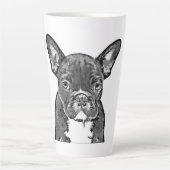 Hund, französischer Bulldog, Welpenfotos Milchtasse (Vorderseite)
