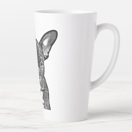 Hund, französischer Bulldog, Welpenfotos Milchtasse (Rechts)