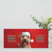 Hund fun - Merry Every Thing (Stehend Vorderseite)