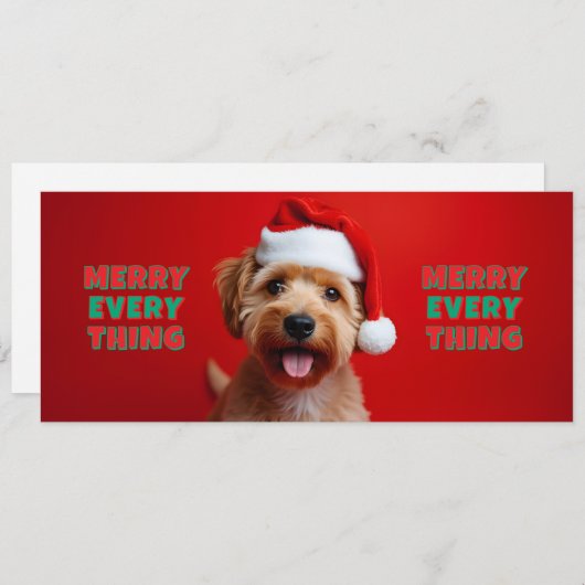 Hund fun - Merry Every Thing (Vorne/Hinten)
