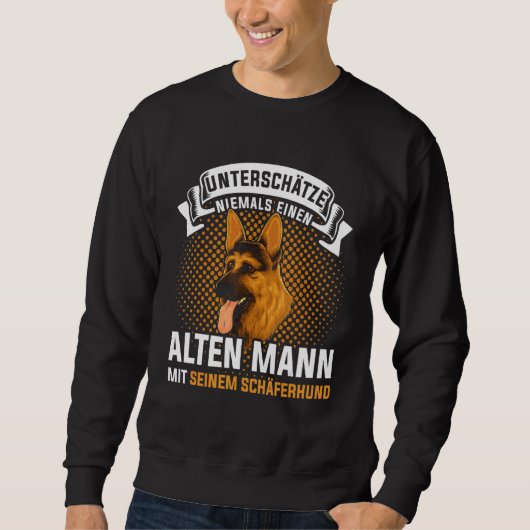 Hund für Herren Sweatshirt (Vorderseite)
