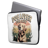 "Hund für Leben" Laptopschutzhülle (Vorderseite Links)