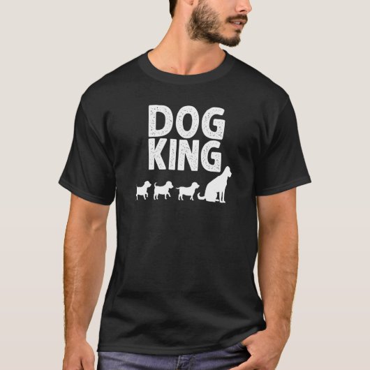Hund für Männer Vater Großvater Tier T-Shirt (Vorderseite)