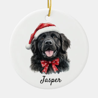 Hund für Neufundland Keramik Ornament
