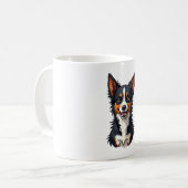 Hund für Tierliebhaber Kaffeetasse (Vorderseite Links)