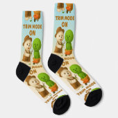 Hund Gärtner Bichon Topiary Schnitt Surreal Socken (Rechts)