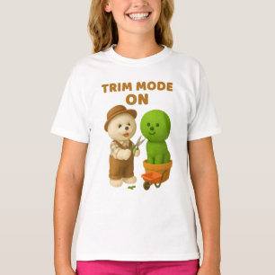 Hund Gärtner Bichon Topiary Schnitt Surreal T-Shirt