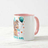 Hund Geburtstag Tasse (VorderseiteRechts)