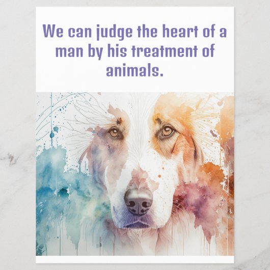 Hund gefunden flyer (Hinten)