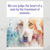 Hund gefunden flyer (Hinten)