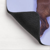Hund gekleidet mousepad (Ecke)