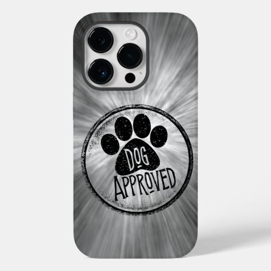 Hund genehmigt Fall Fall Mate iPhone Case-Mate iPhone Hülle (Rückseite)