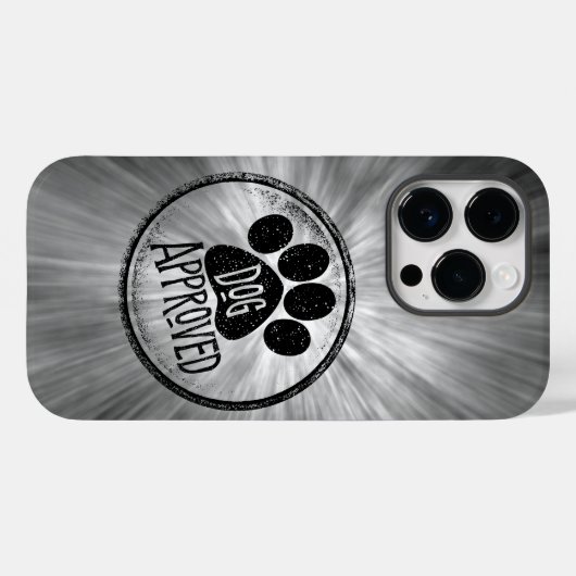 Hund genehmigt Fall Fall Mate iPhone Case-Mate iPhone Hülle (Rückseite (Horizontal))