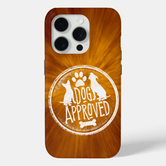 Hund genehmigt Fall Fall Mate iPhone Case-Mate iPhone Hülle (Rückseite)