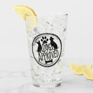 Hund genehmigt glas