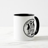 Hund genehmigt tasse (VorderseiteRechts)