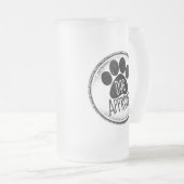 Hund genehmigte Mattierte Tasse (VorderseiteRechts)
