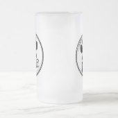 Hund genehmigte Mattierte Tasse (Mittel)