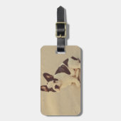 Hund Gepäckanhänger (Vorderseite vertikal)