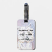 Hund Gepäckanhänger (Rückseite vertikal)