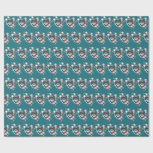 HUND GESCHENKPAPIER (Flach)