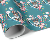 HUND GESCHENKPAPIER (Rolleneckpunkt)